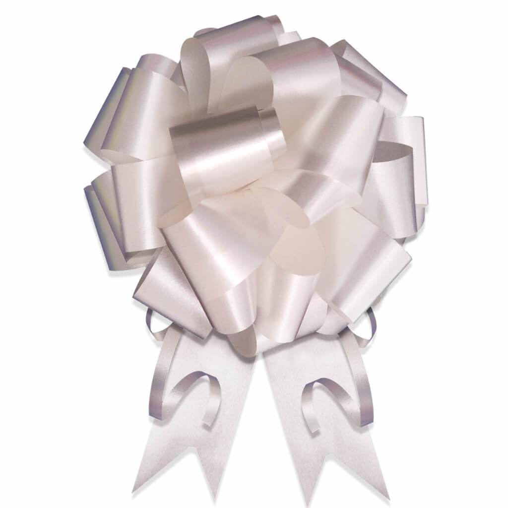 #9 PULL BOW WHITE 