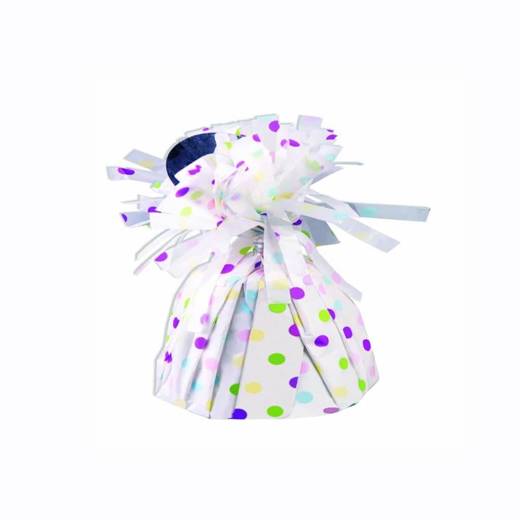 PASTEL POLKA DOT BALLOON WT 