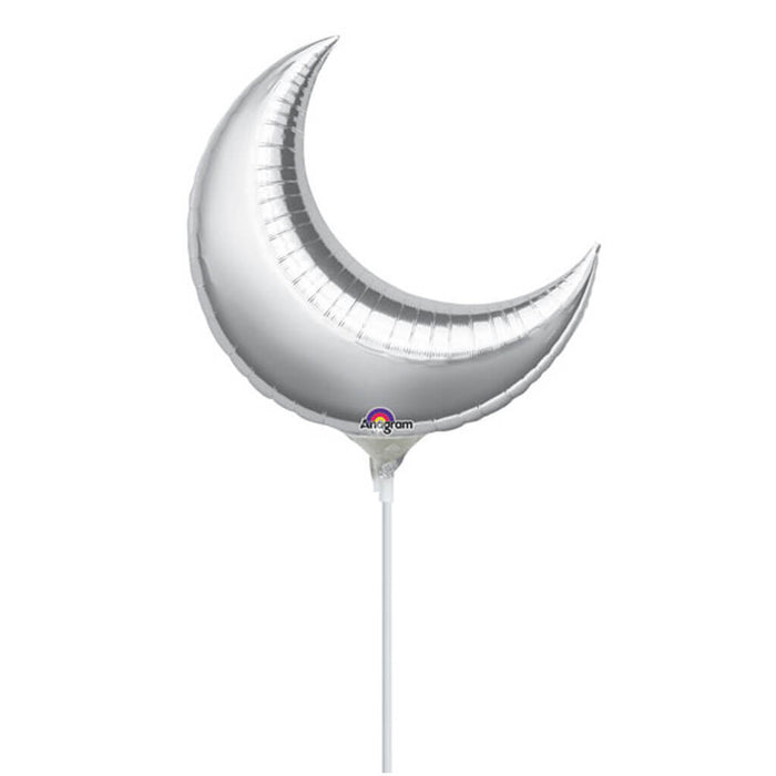 A25 Mini Shape Silver Crescent 17