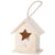 Unfinished Wood Birdhouse 3 Assorted Styles 3.9in X 2.8in X 4.3in