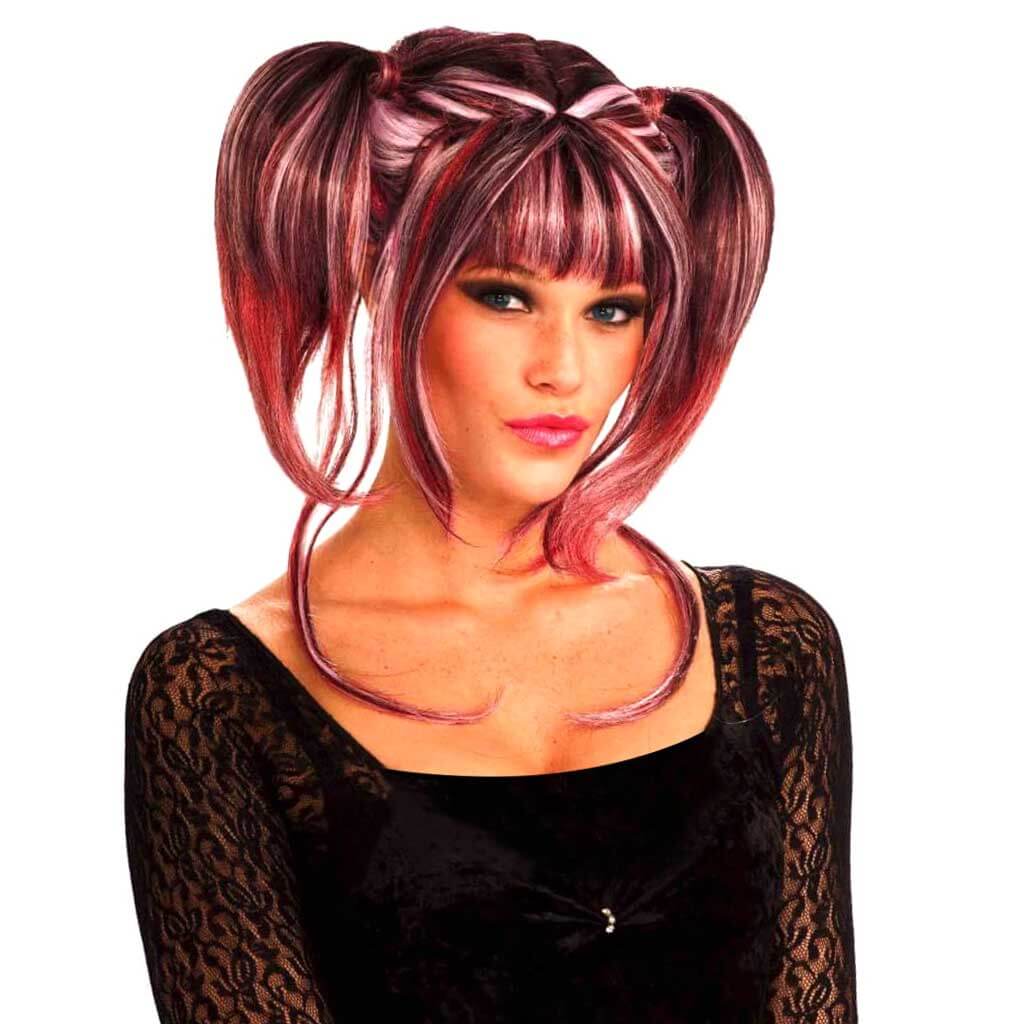 Pretty In Pigtail Adult Wig