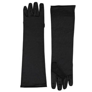 Long Satin Dress Gloves