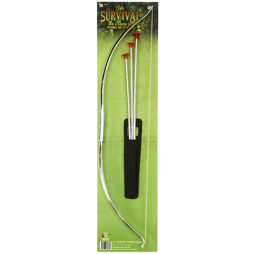 Survival Bow &amp; Arrow Set 