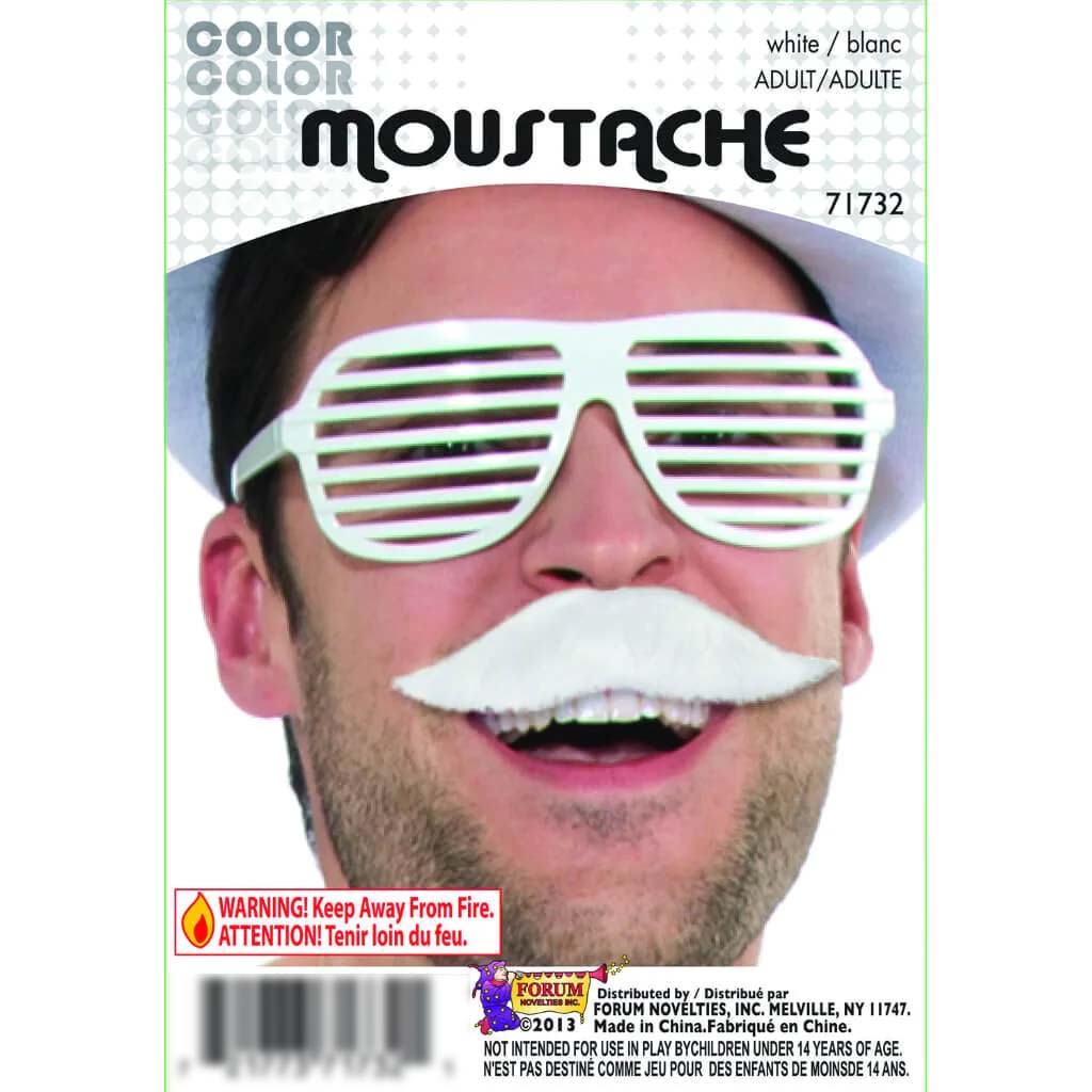 Moustache White