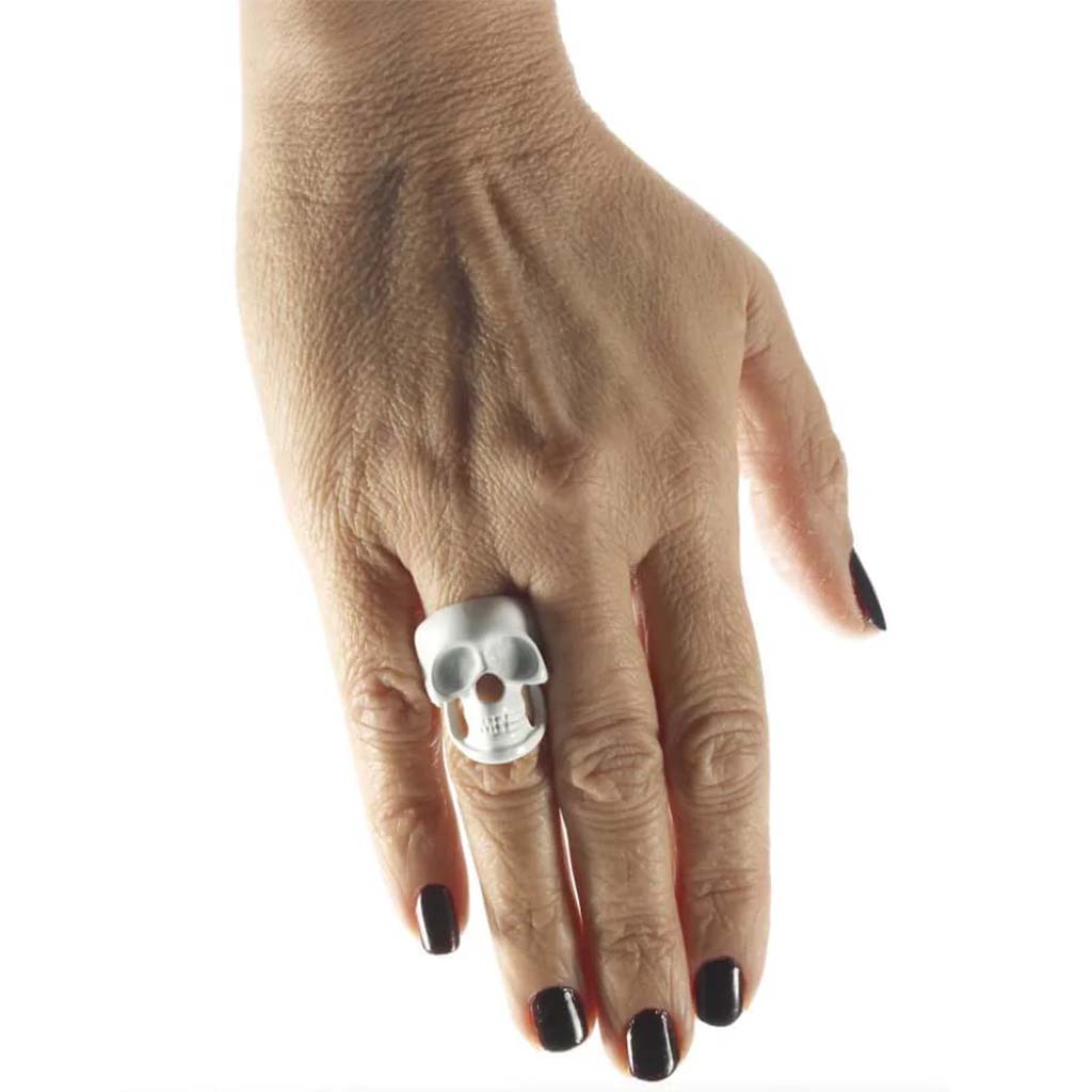 Skeleton Skull Ring 