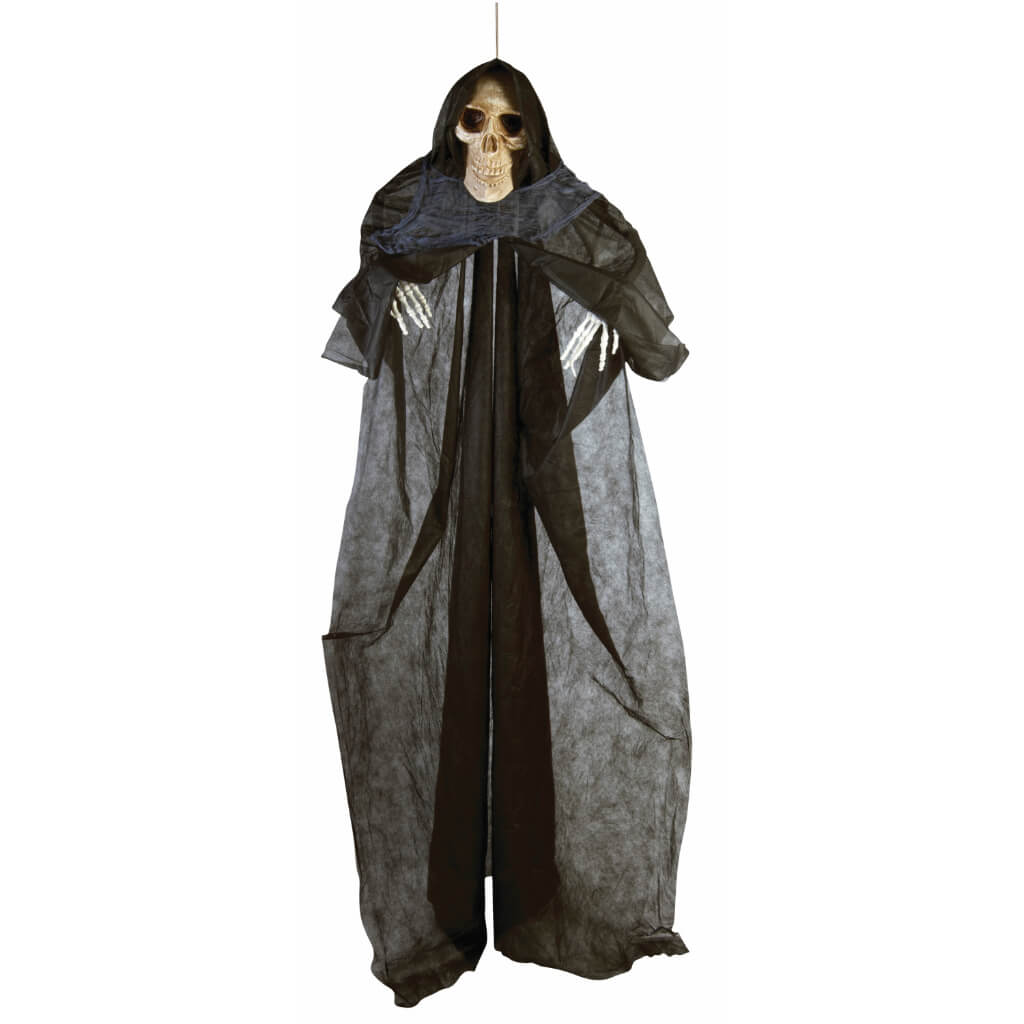 7'HANGING SKELETON-LIGHT UP 