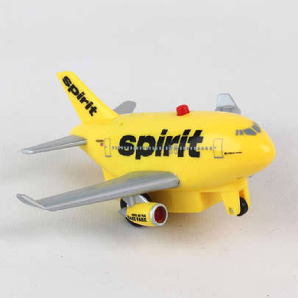 Spirit Airlines Pullback W/Light &amp; Sound 