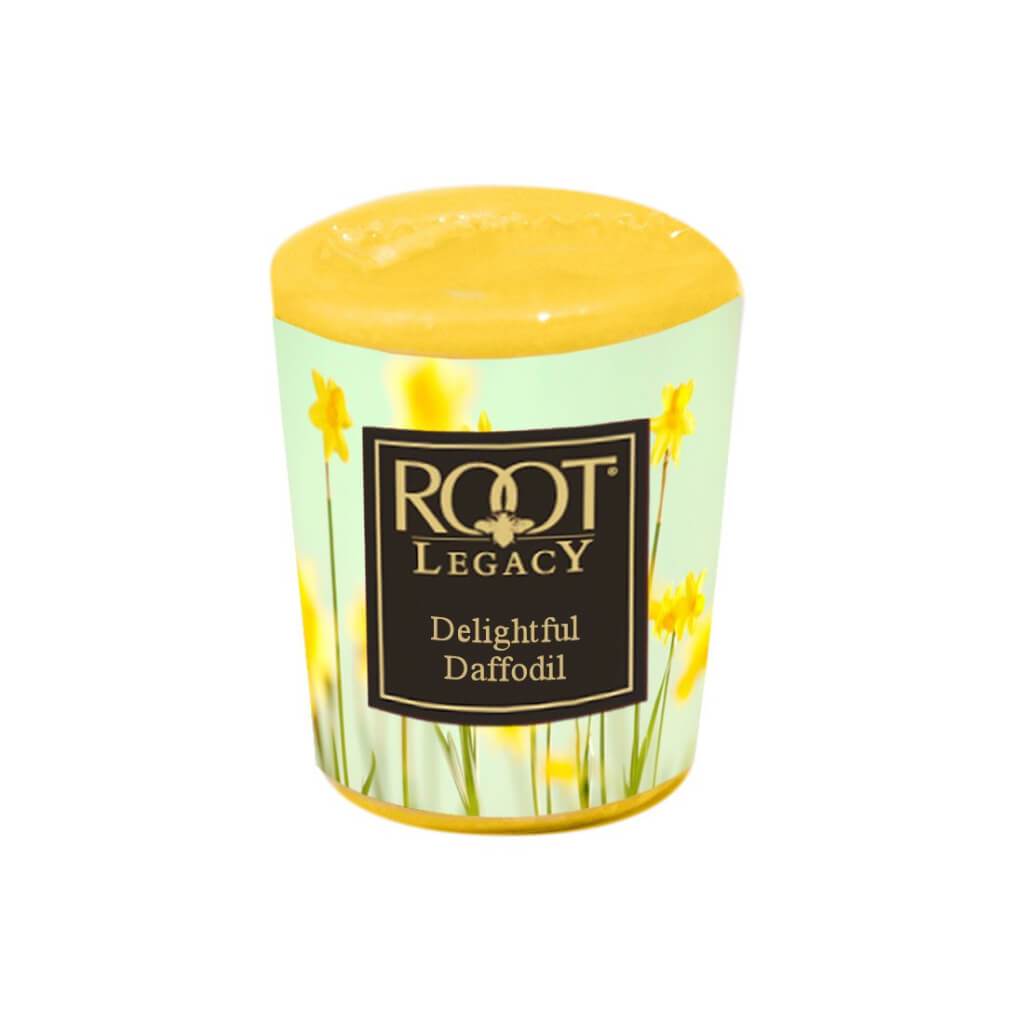 Votive Candle Delightful Daffodil 