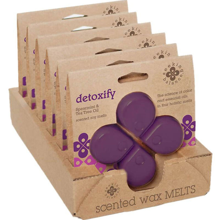 Seeking Balance Votive Candles Spearmint & Tea Tree Oil-Detoxify 