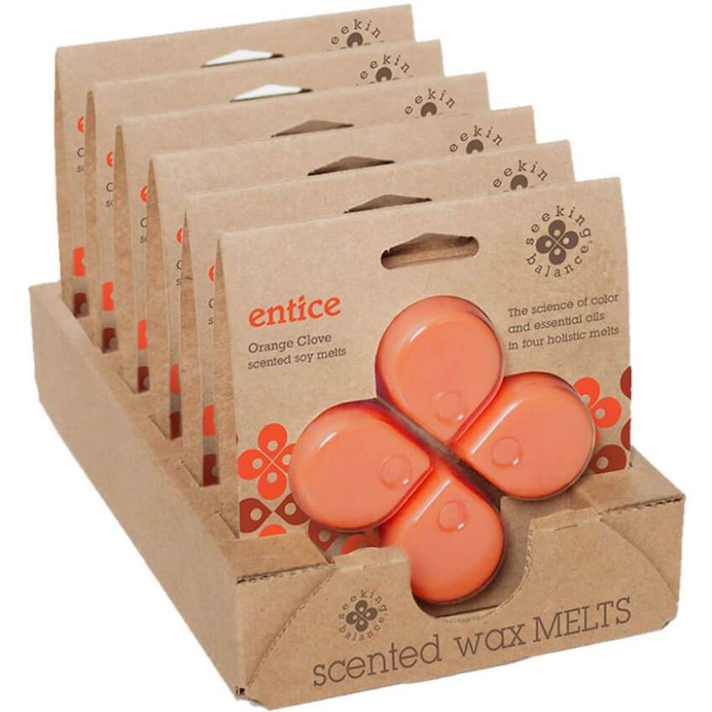 Seeking Balance Votive Candles Orange Clove-Entice 