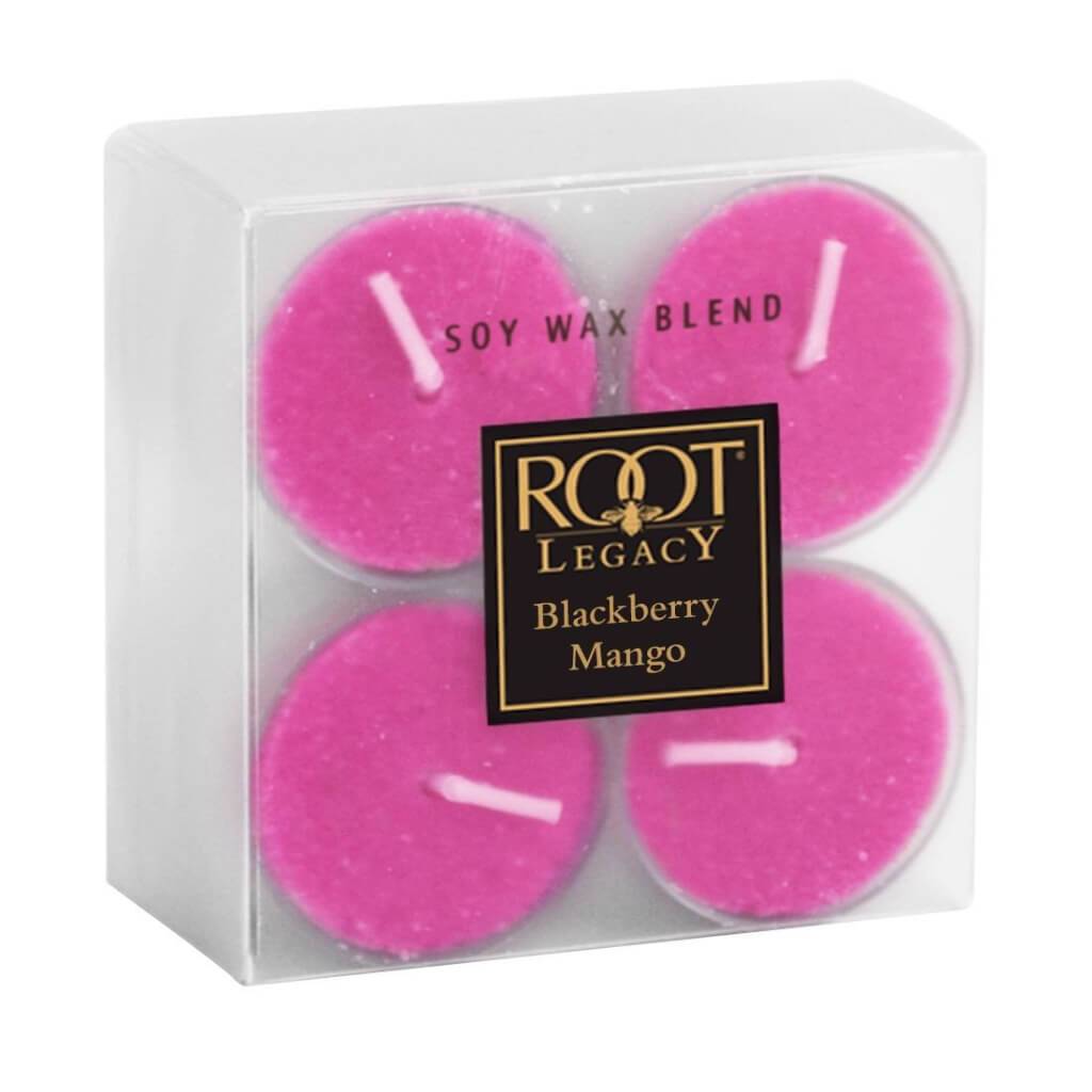 Tealight Box of 8 Blackberry Mango 