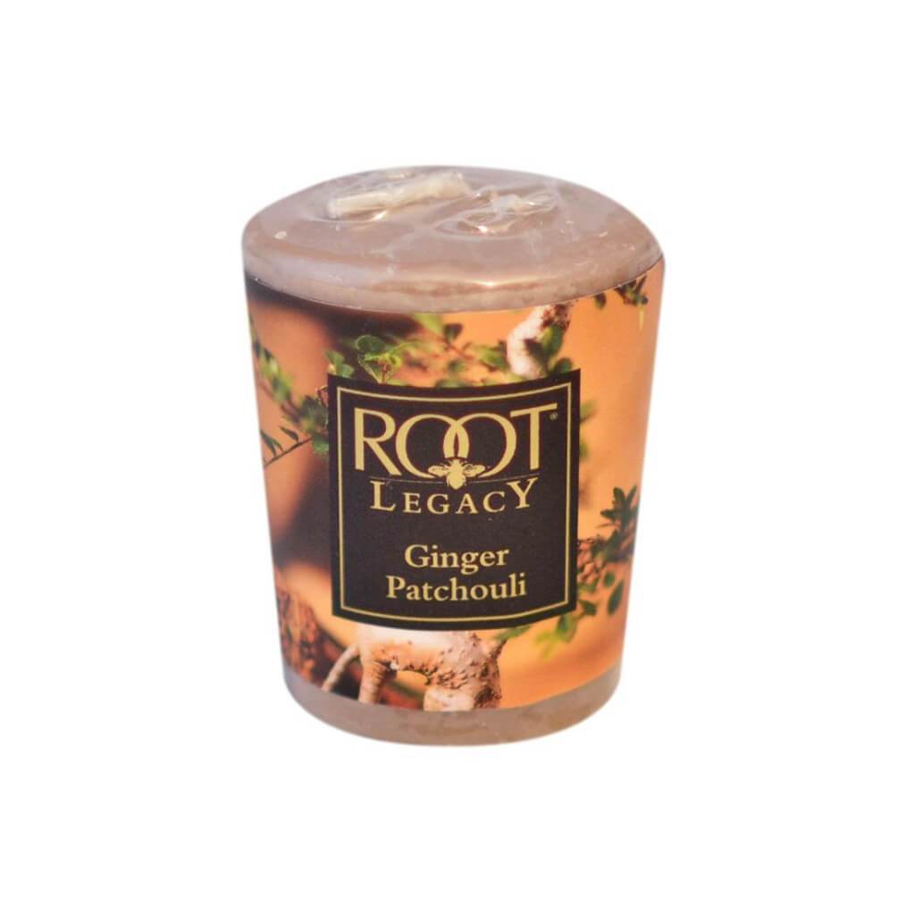 Votive Candle Ginger Patchouli 