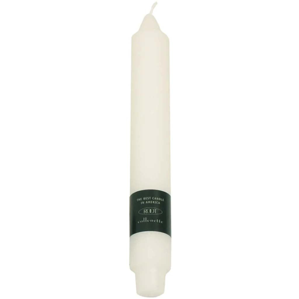 Timberline Collenettes Candles White, 9in