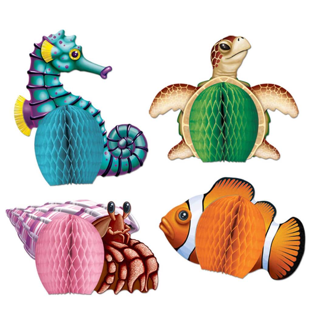 Sea Creatures Playmates Decor 