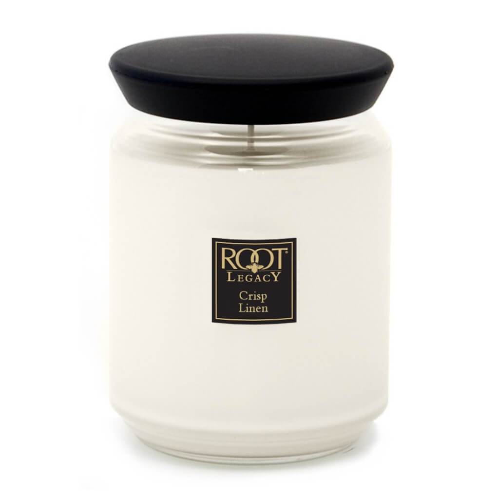 Queen Bee Jar Candle Large Crisp Linen 