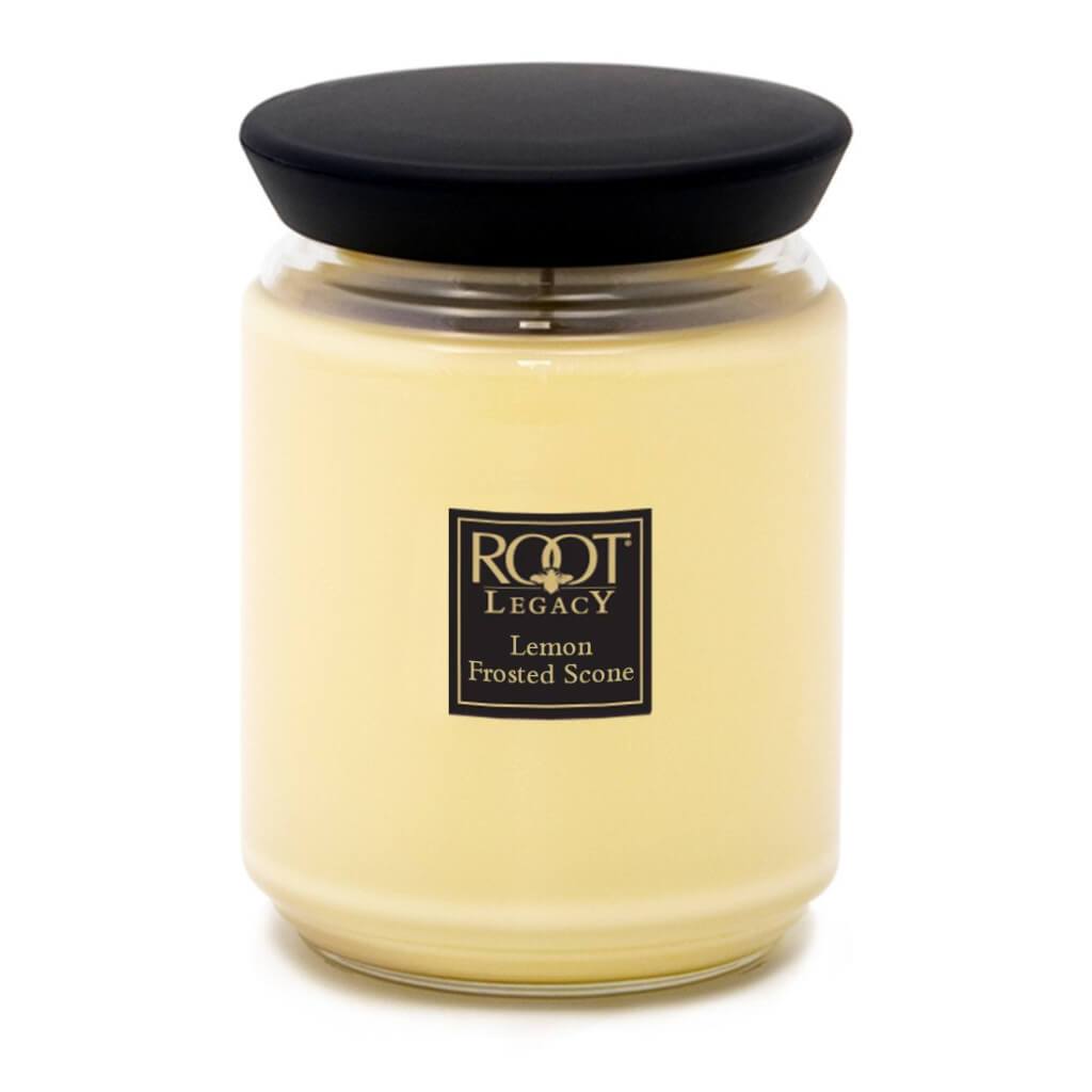 Queen Bee Jar Candle Large Lemon Frosted Scone 