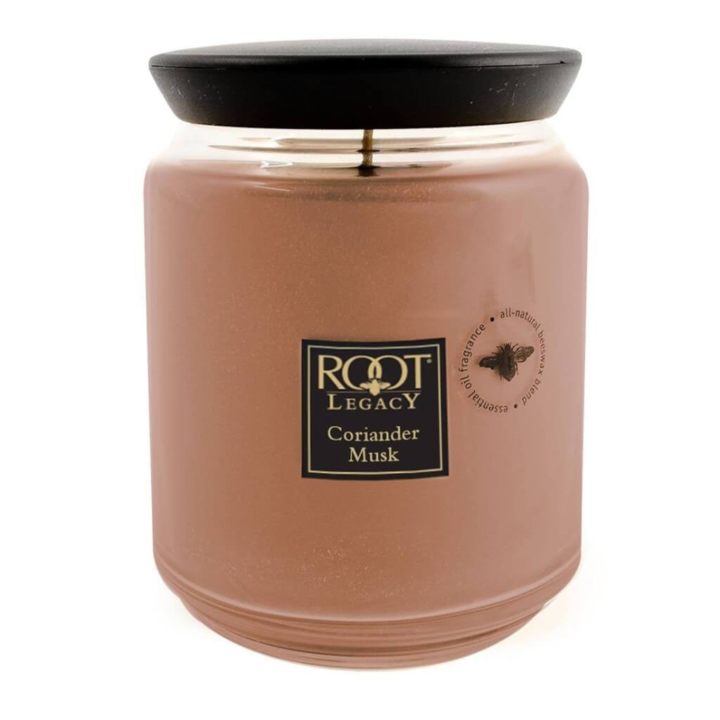 Queen Bee Jar Candle Large Coriander Musk 