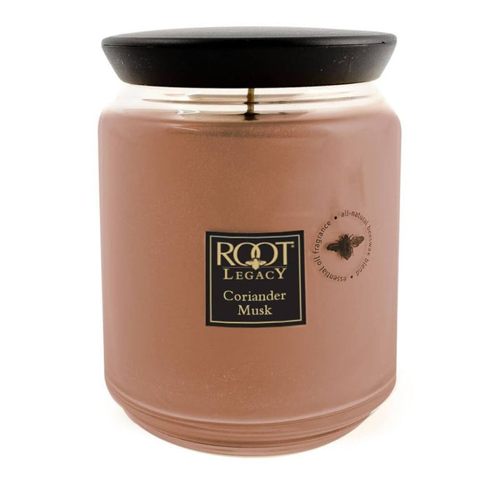 Queen Bee Jar Candle Large Coriander Musk 