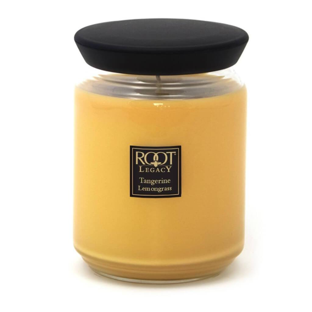 Queen Bee Jar Candle Large Tangerine Lemongrass 