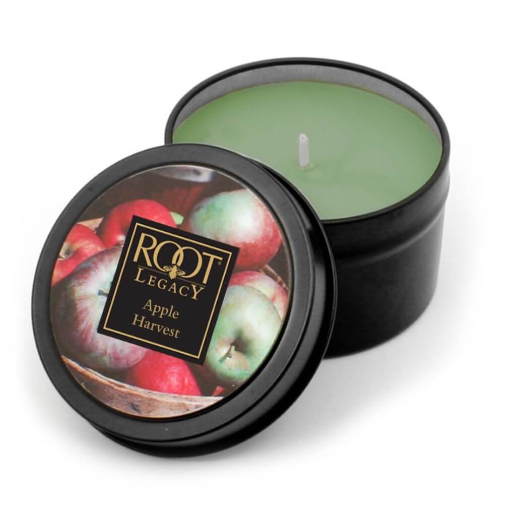 Travel Tin Scented Candle Apple Harvest 