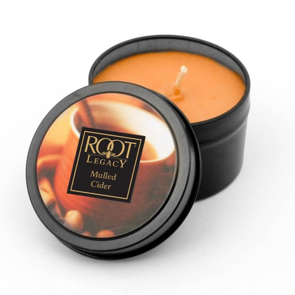 Travel Tin Scented Candle Mulled Cider 