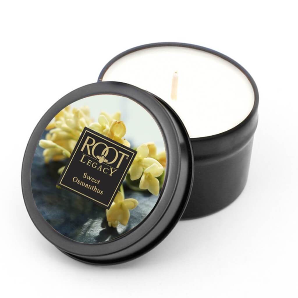 Travel Tin Scented Candle Sweet Osmanthus 