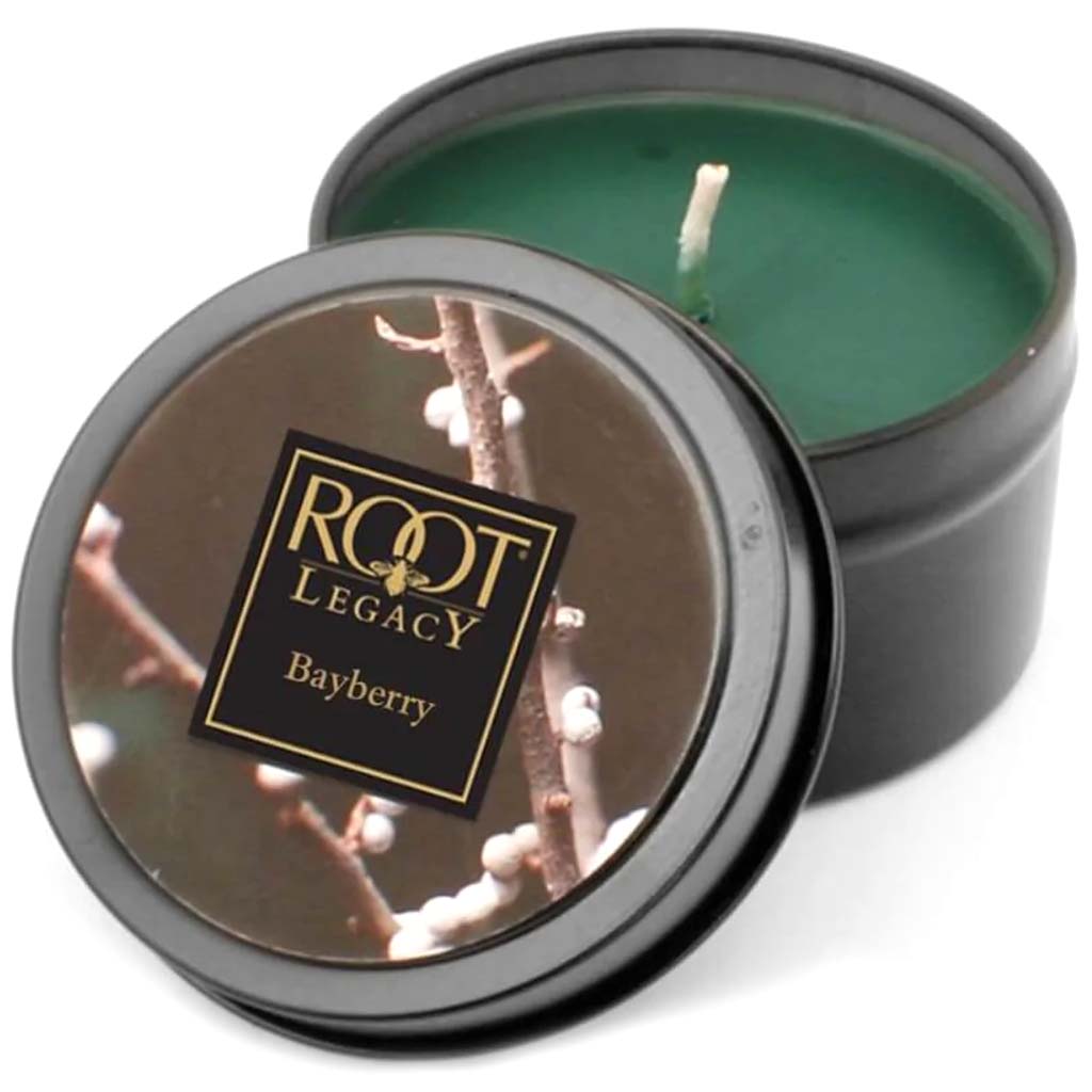 Travel Tin Scented Candle Bayberry 