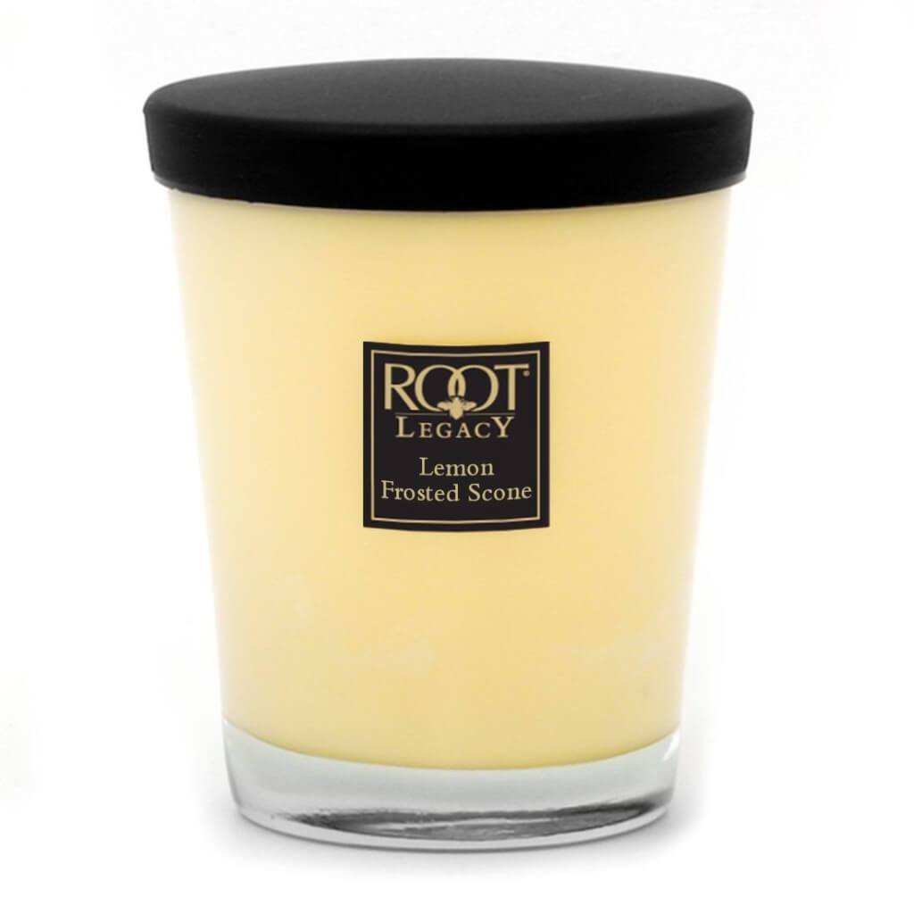 Honeycomb Veriglass Candle Large Lemon Frosted Scone 