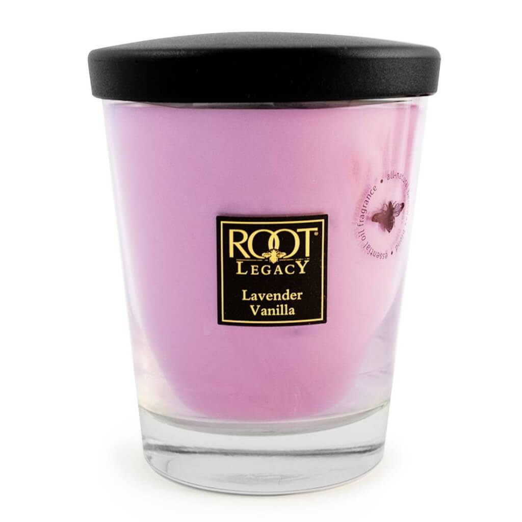 Honeycomb Veriglass Candle Large Lavender Vanilla 