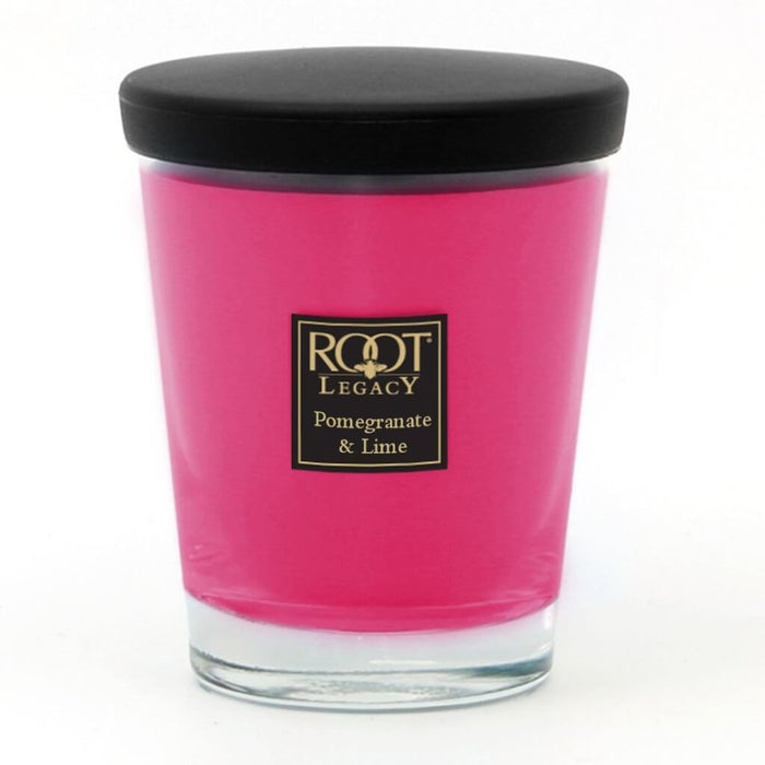 Honeycomb Veriglass Candle Large Pomegranate & Lime 