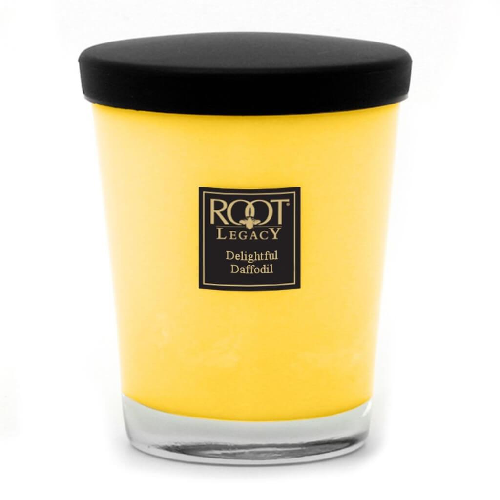 Honeycomb Veriglass Candle Large Delightful Daffodil 