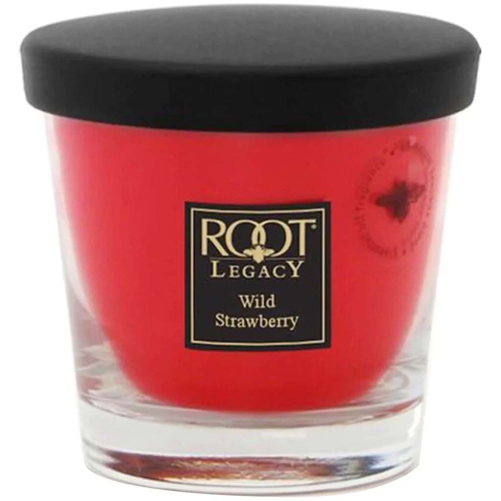 Honeycomb Veriglass Candle Small Wild Strawberry 