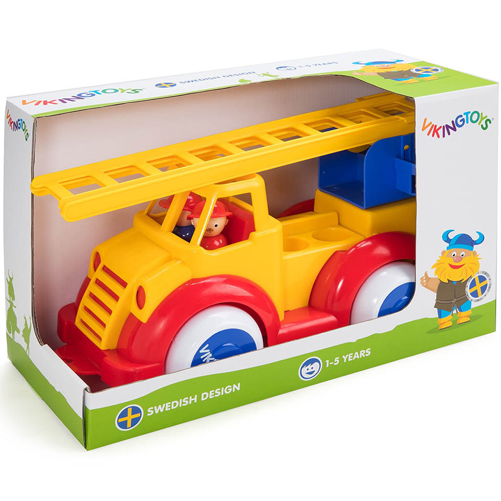 Viking Medium Primary Color Fire Truck 20cm