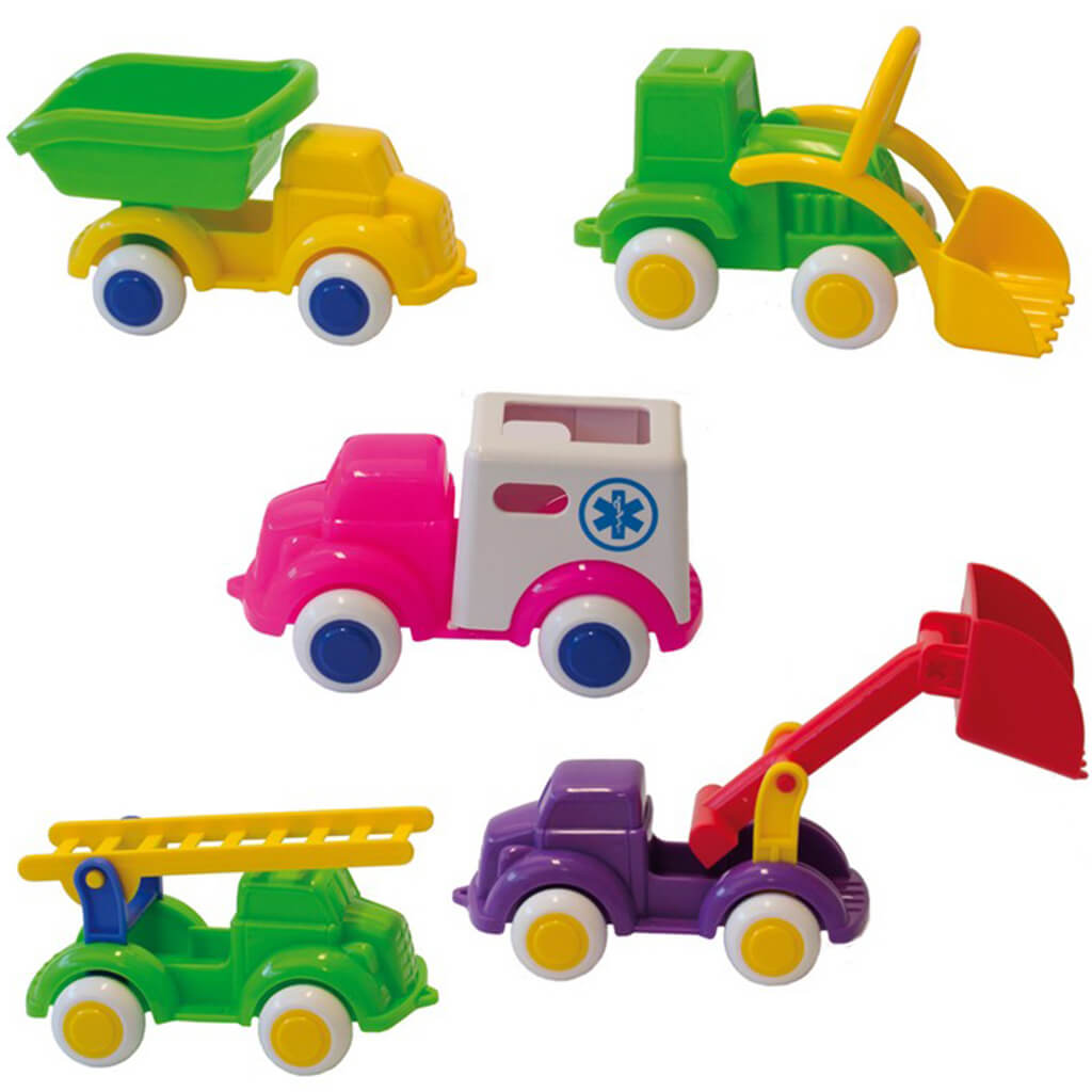 Maxi Trucks in Pastel 16 piece