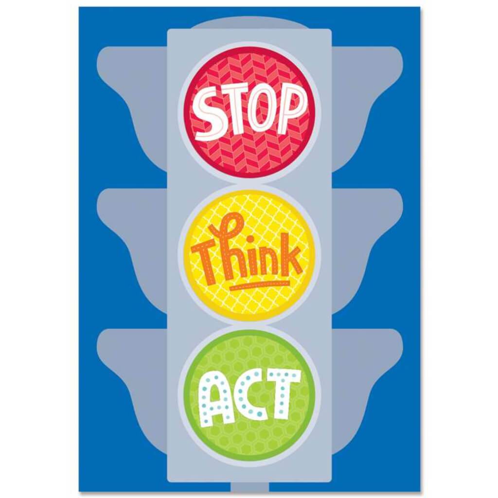 Stop. Think. Act. Inspire U Poster 