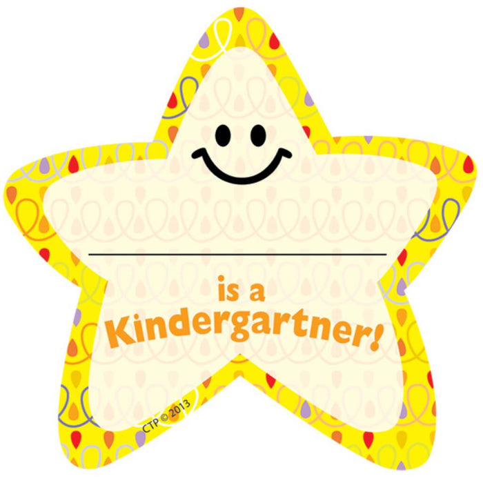 I'M A Kindergartner Star Badge 