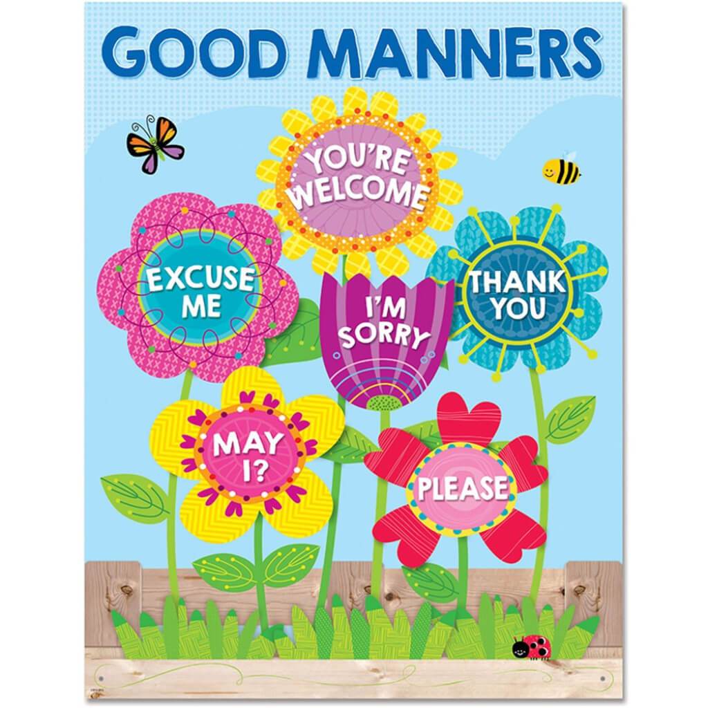 Garden Of Good Manners Chart 