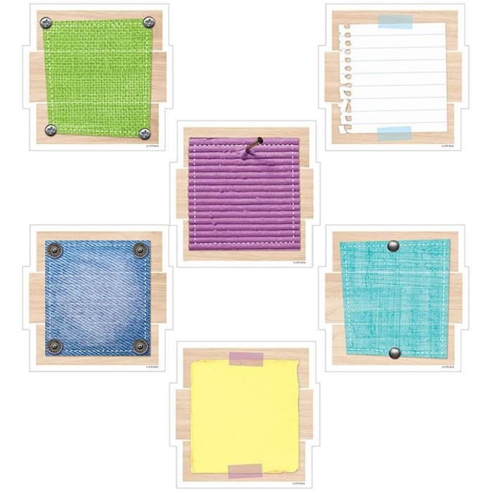 Plyful Patches (Upcycle Style) 6" Designer Cut-Outs 