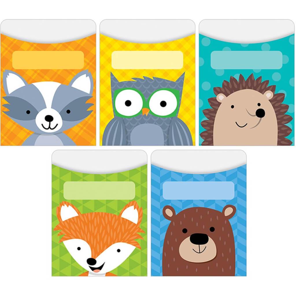 Woodland Friends Library Pockets 