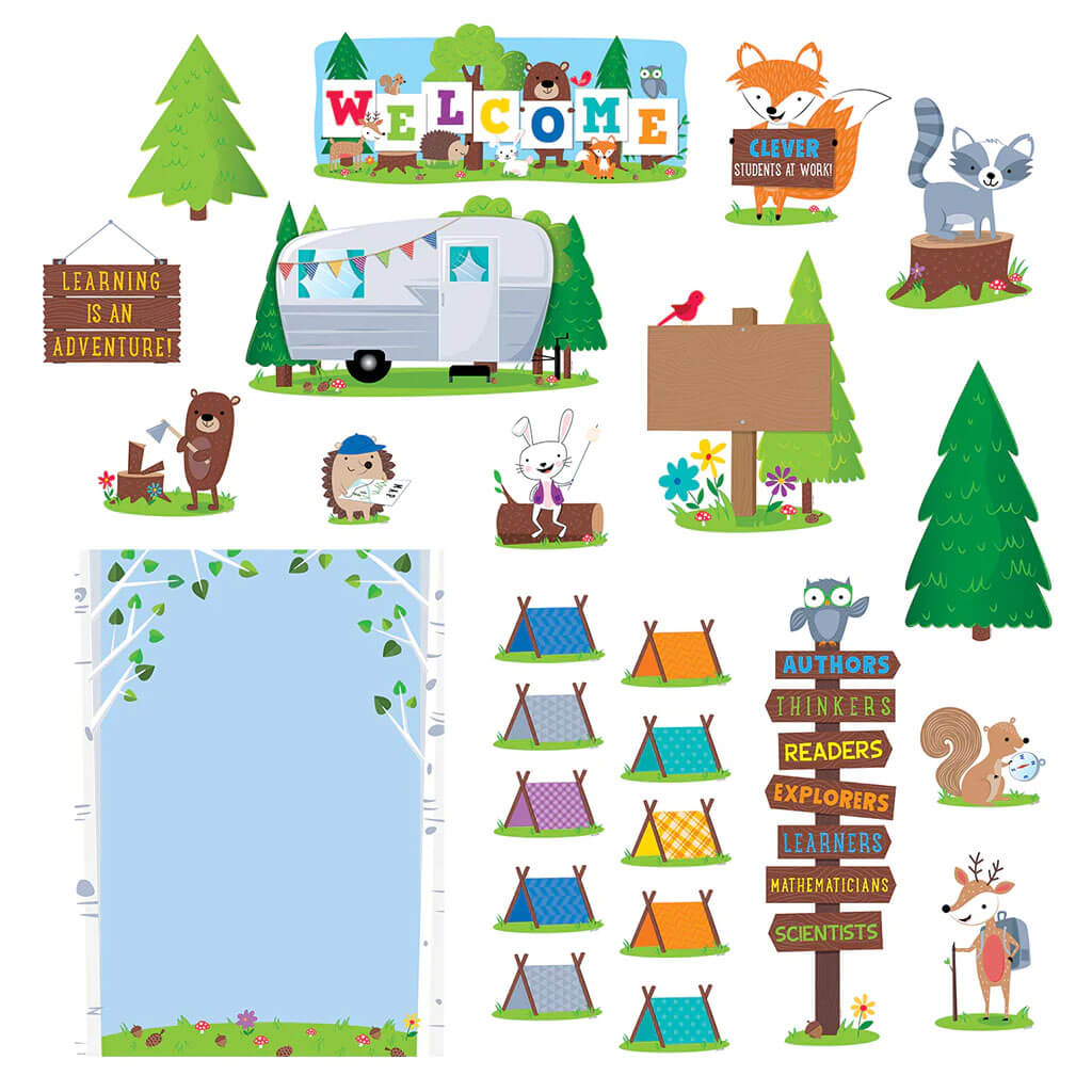 Woodland Friends Welcome Bulletin Board