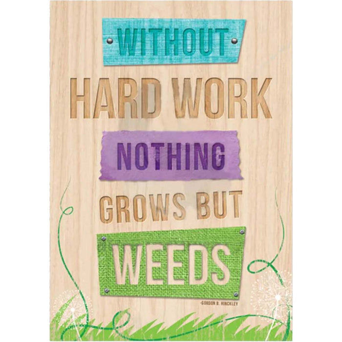 Without Hard Work…Inspire U Poster 