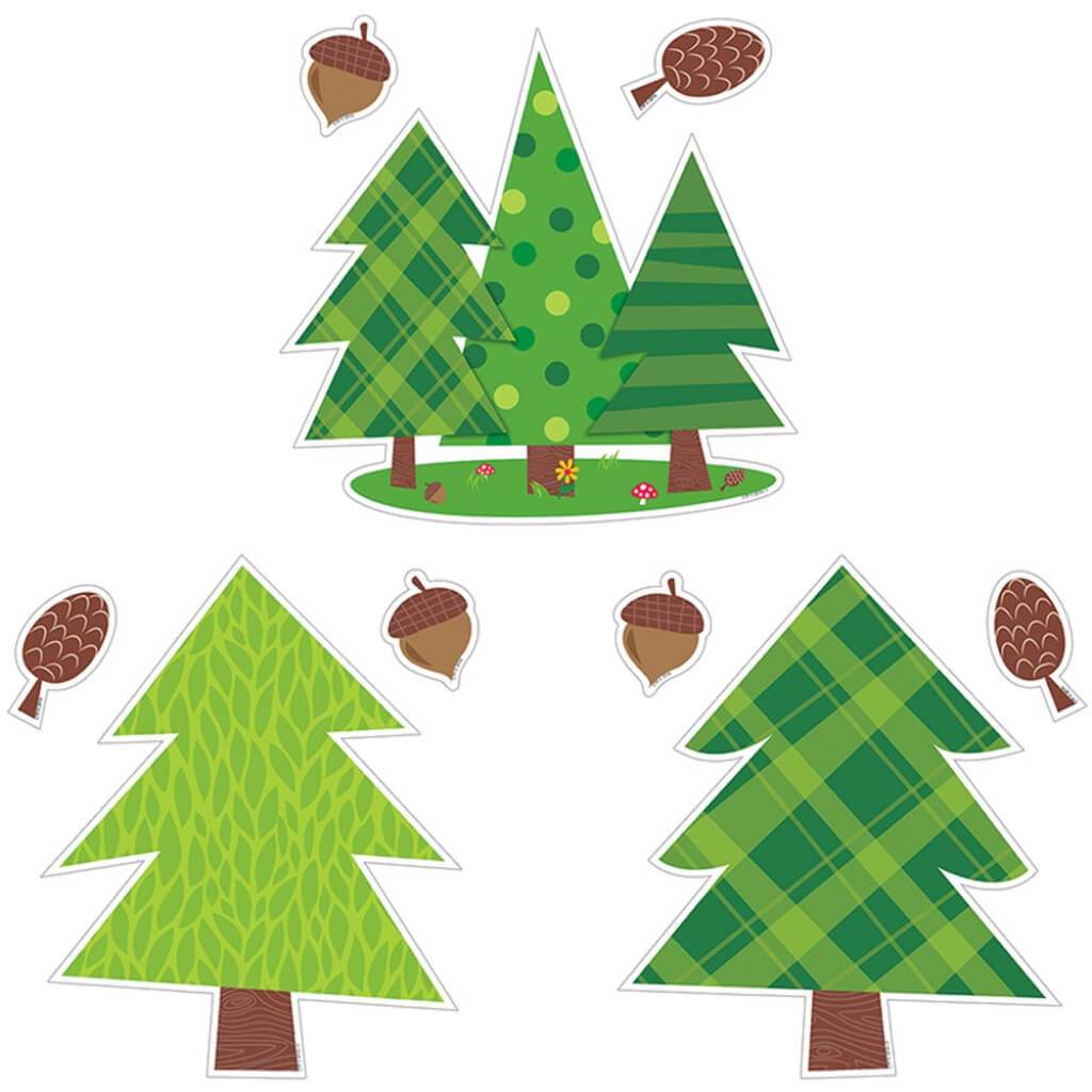 Pine Trees (Woodland Friends) 10&quot; Designer Cut-Outs 