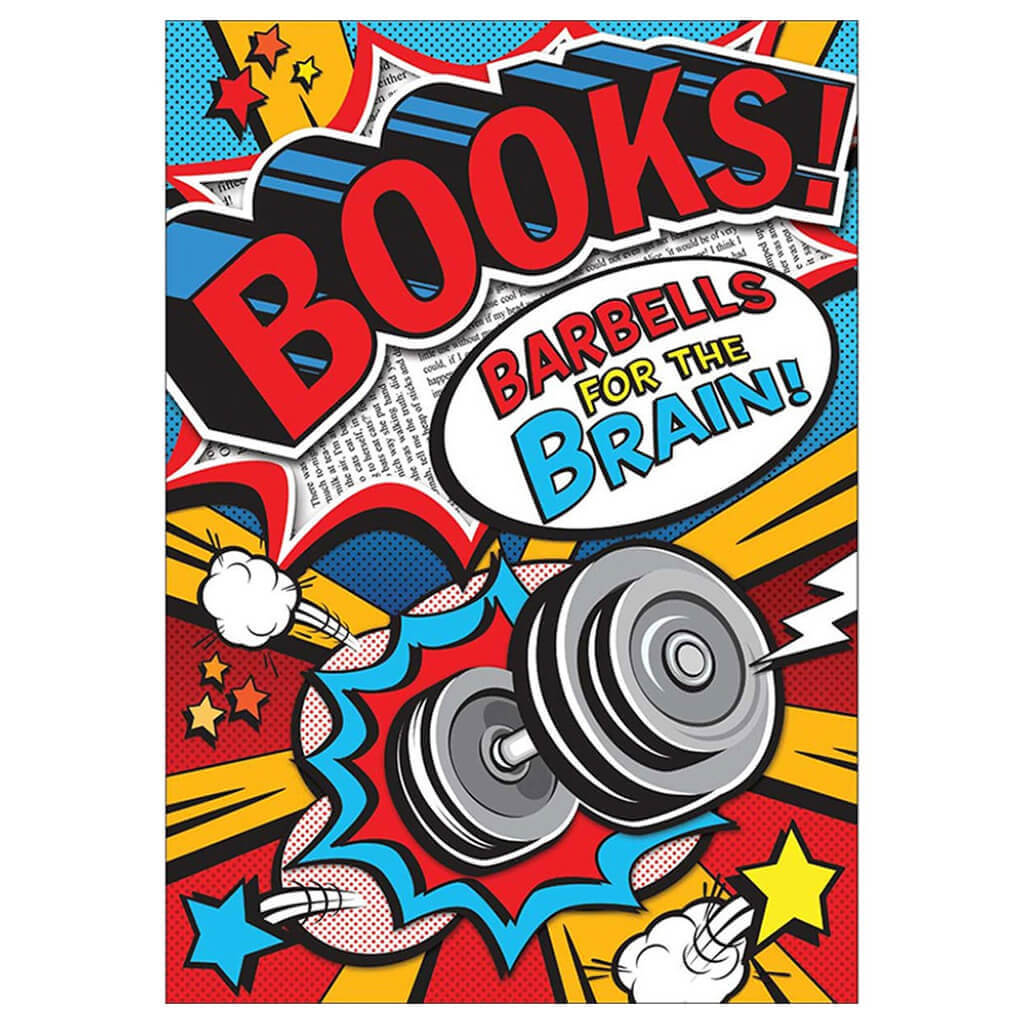 Books! Barbells POP! Chart