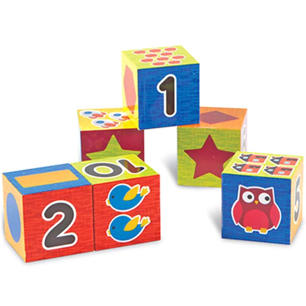 Numbers and Shapes Puzzle Blocks 