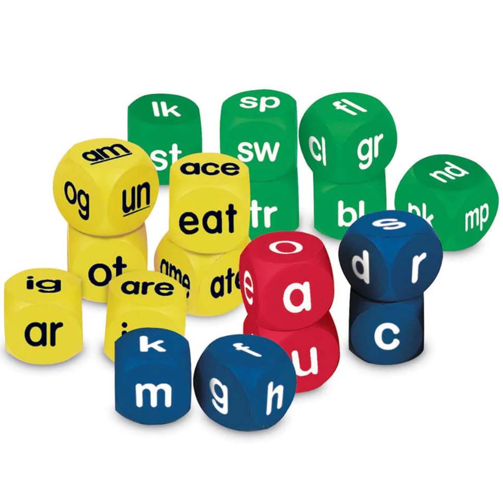 Soft Foam Phonics Cubes Set 