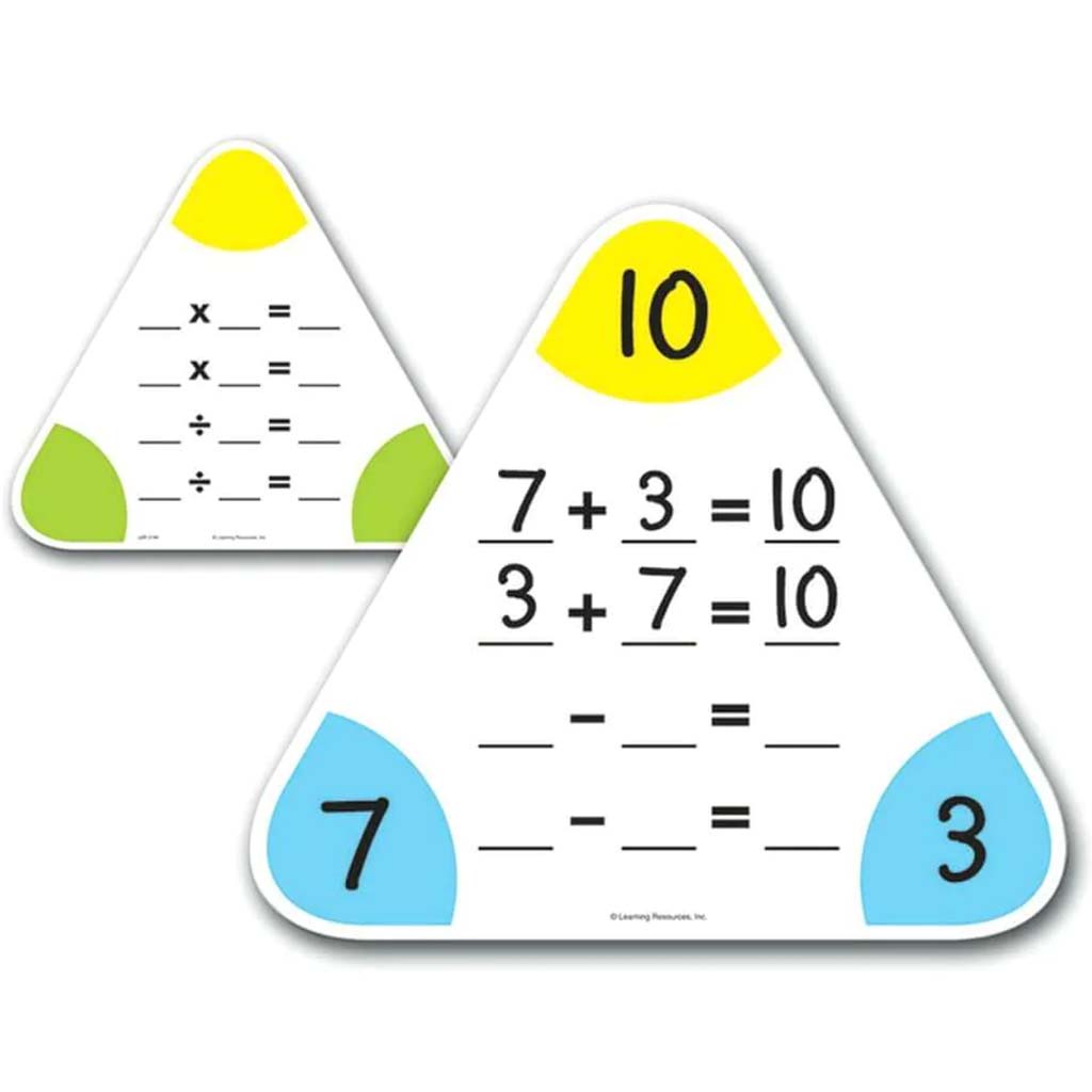 Write &amp; Wipe Fact Family Boards 