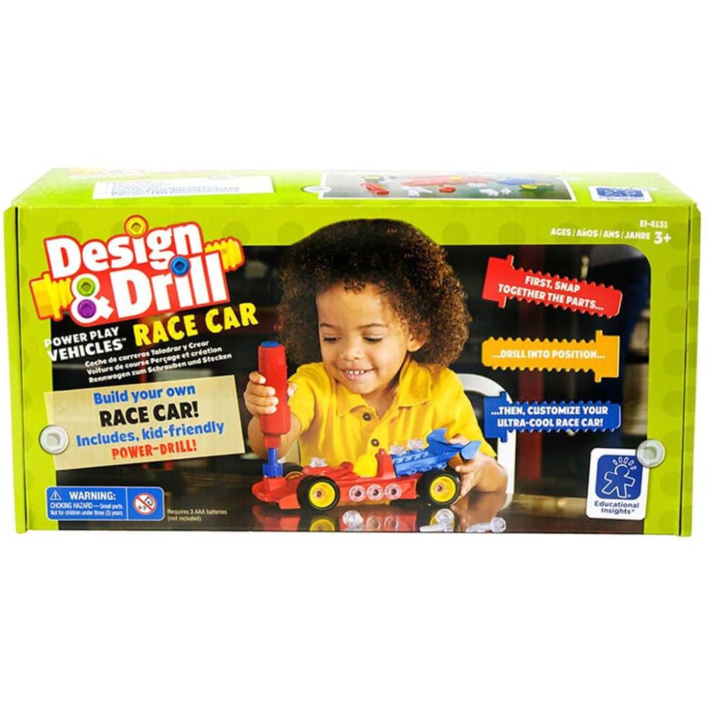 Design &amp; Drill Power Play Vehicles Race Car 