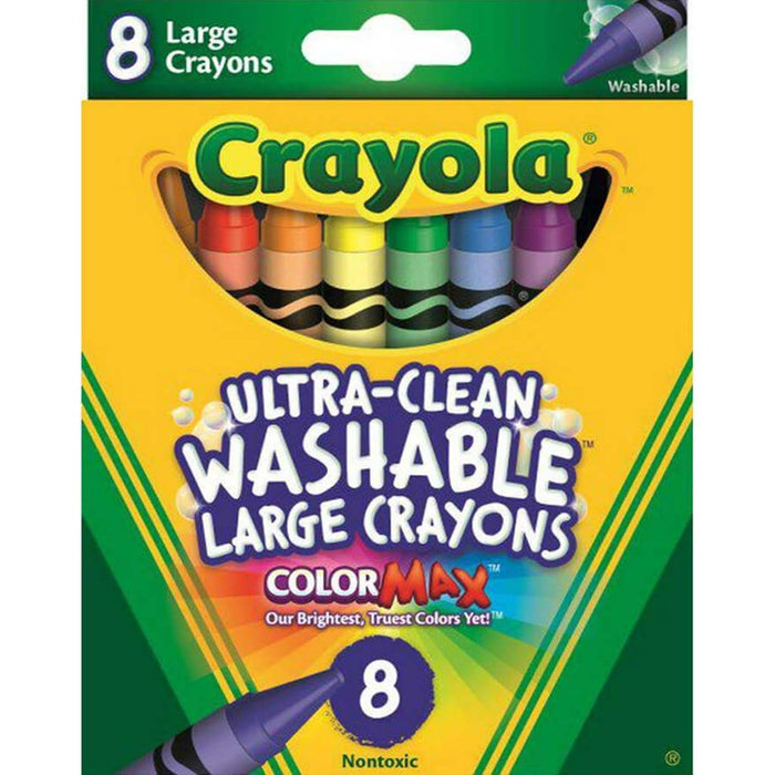 Crayola Ultra Clean Washable Crayons Large