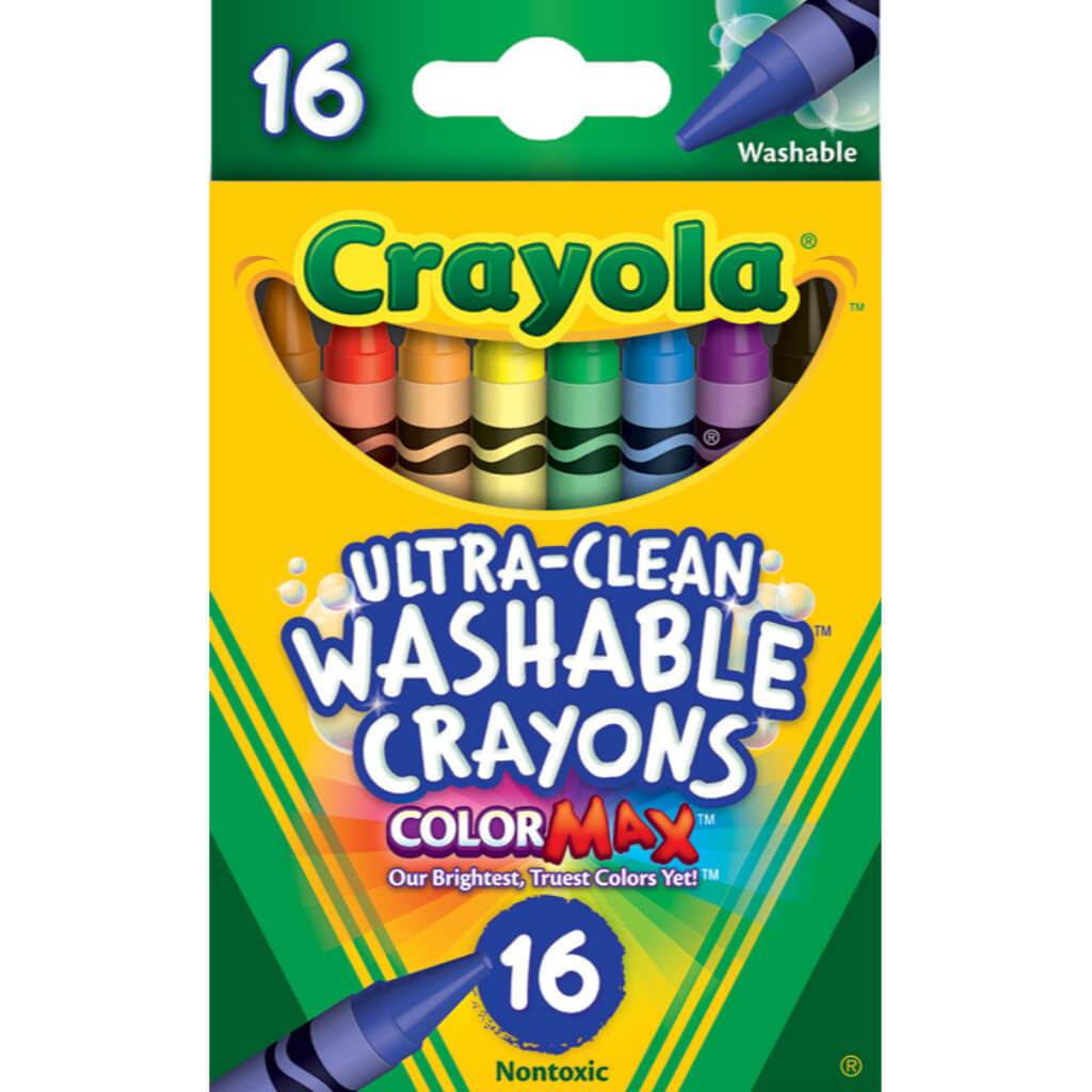 Crayola Ultra-clean Washable Crayons 16ct