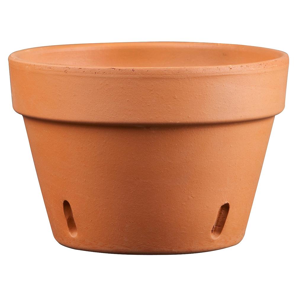 Terra Cotta Orchid Pot 6.7in 